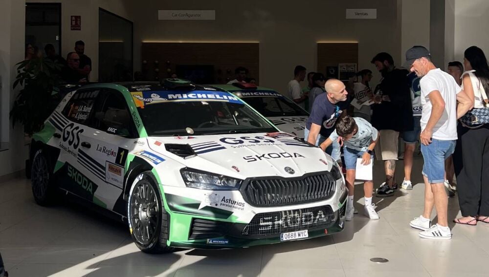 Todo preparado para el Rallye de Ourense en Gadasa