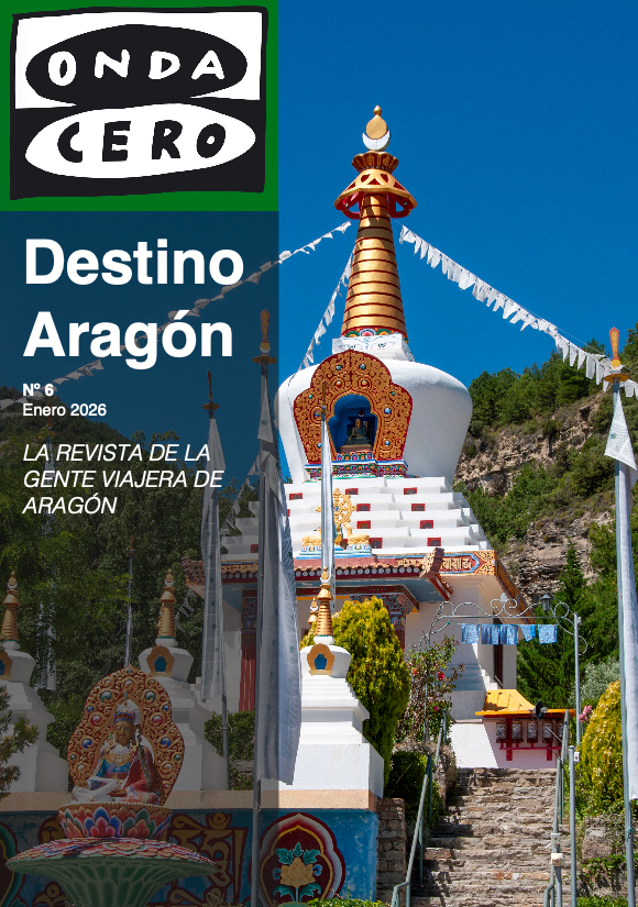 Portada del sexto número de la Revista Destino Aragón Portada del sexto número de la Revista Destino Aragón
