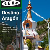 Portada del sexto número de la Revista Destino Aragón Portada del sexto número de la Revista Destino Aragón