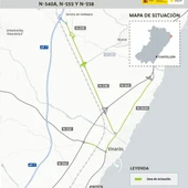 Transportes culmina las obras de mejora de las carreteras de Vinaròs tras invertir 19,5 millones de euros Transportes culmina las obras de mejora de las carreteras de Vinaròs tras invertir 19,5 millones de euros