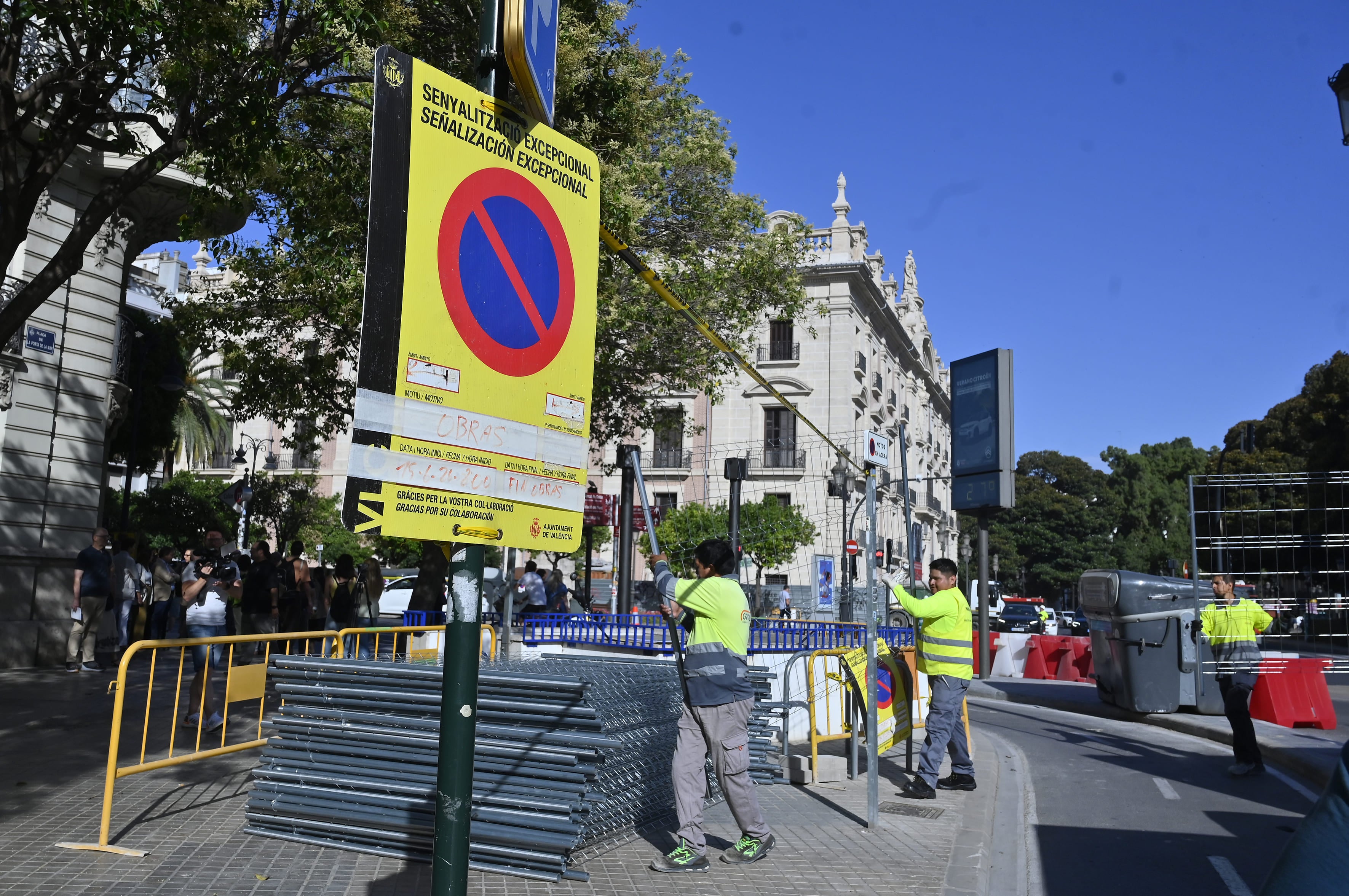 Arrancan las obras de reforma de la calle Colón Arrancan las obras de reforma de la calle Colón