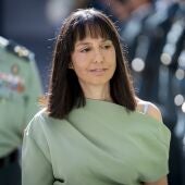 La directora general de la Guardia Civil, Mercedes González, durante el acto oficial de relevo de mando y asunción del cargo, en la sede de la Comandancia de la Guardia Civil, a 27 de mayo de 2026