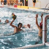 Imagen del Campeonato de España de waterpolo alevín en 2025.