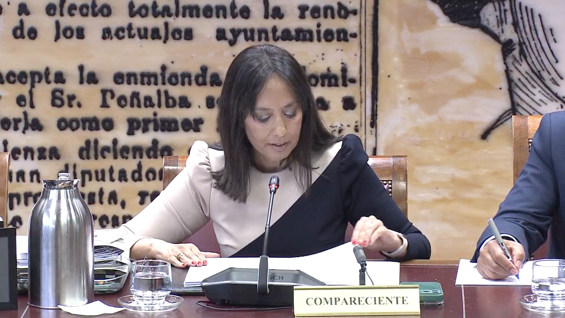 Mercedes González niega haber tenido reuniones con Leire Díez para frenar "investigación alguna" Mercedes González niega haber tenido reuniones con Leire Díez para frenar "investigación alguna"