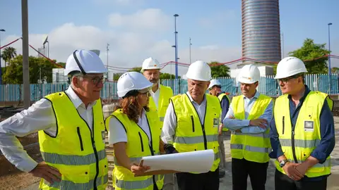 Las obras del futuro edificio del Centro Común de Investigación avanzan en fecha Las obras del futuro edificio del Centro Común de Investigación avanzan en fecha
