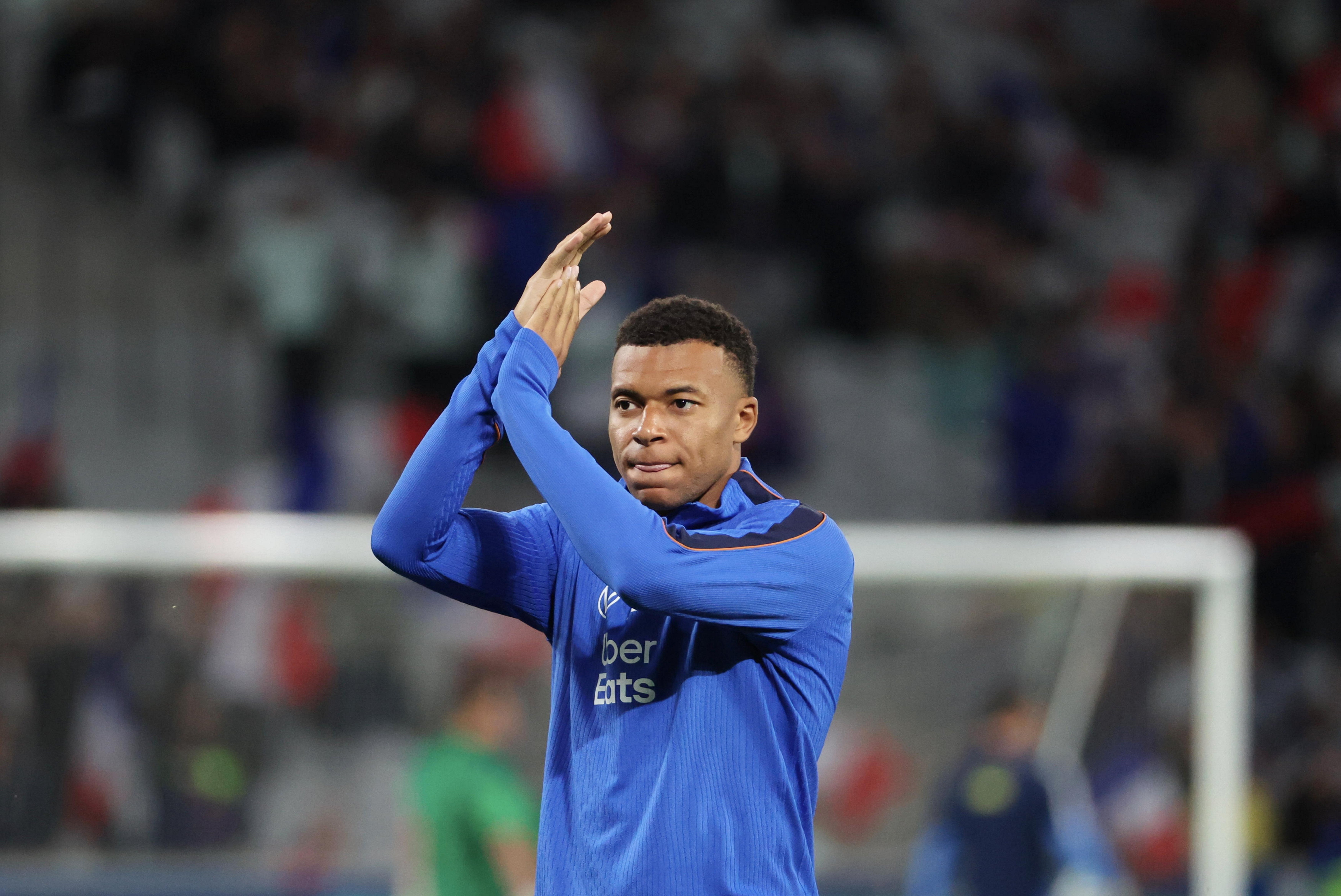 Kylian Mbappé durante un amistoso contra Irlanda del Norte Kylian Mbappé durante un amistoso contra Irlanda del Norte