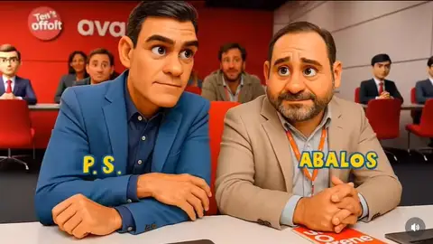 Captura de pantalla del vídeo publicado por el PP Captura de pantalla del vídeo publicado por el PP