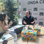 José Ramón Rioobo, con Lara Vivero, no Outlet de Culleredo/Onda Cero Coruña