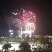 Suspenden los fuegos artificiales de la inauguración de la Feria de San Juan de Badajoz por el riesgo de incendios forestales