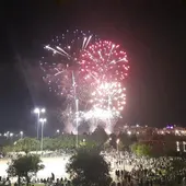 Suspenden los fuegos artificiales de la inauguración de la Feria de San Juan de Badajoz por el riesgo de incendios forestales Suspenden los fuegos artificiales de la inauguración de la Feria de San Juan de Badajoz por el riesgo de incendios forestales