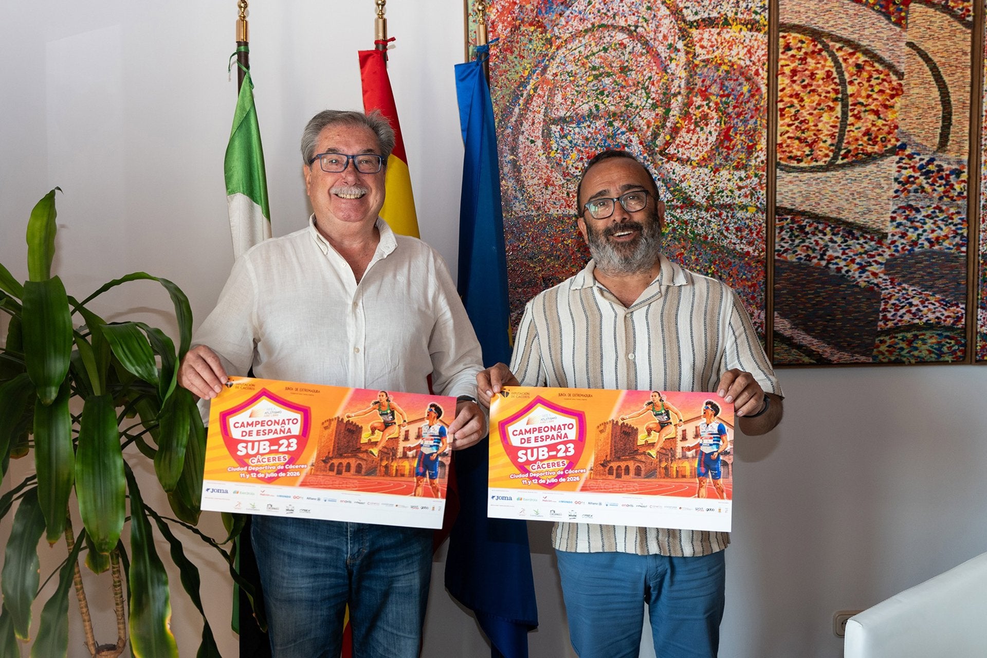 Diputación de Cáceres colabora con el Campeonato de España de Atletismo Sub23, que reunirá a más de 700 atletas Diputación de Cáceres colabora con el Campeonato de España de Atletismo Sub23, que reunirá a más de 700 atletas