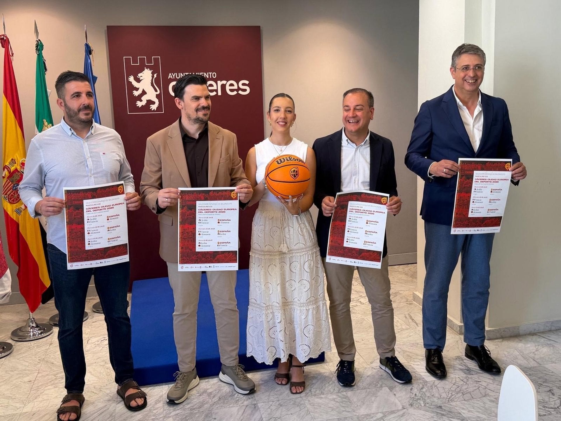 España, Serbia, Francia y Alemania disputarán en Cáceres el Torneo Internacional de Baloncesto U16 España, Serbia, Francia y Alemania disputarán en Cáceres el Torneo Internacional de Baloncesto U16