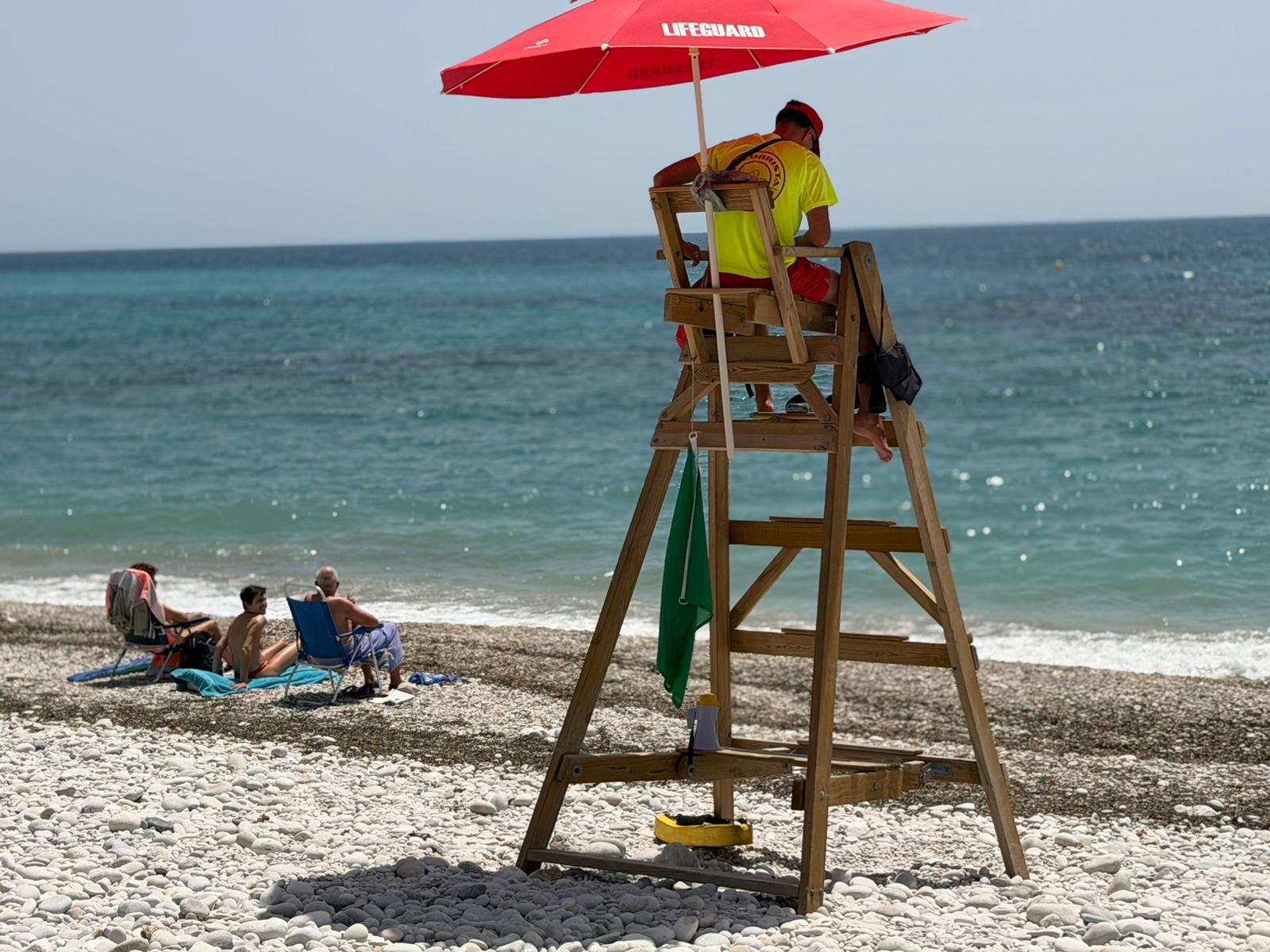 Reabierta al baño de la Platja de la Roda Reabierta al baño de la Platja de la Roda