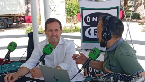 Carlos Vel&aacute;zquez, alcalde de Toledo en el M&aacute;s de Uno Toledo especial Parque de la Vega. 