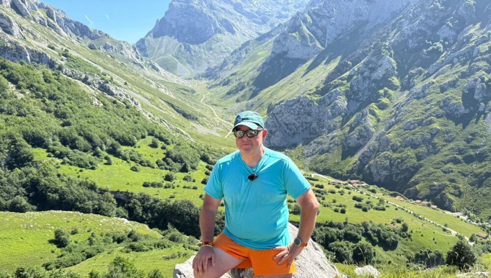 Juanjo Álvarez, guía de alta montaña en Sotres