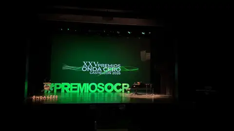 Emoción en el acto del XXV aniversario de los Premios Onda Cero Castellón Emoción en el acto del XXV aniversario de los Premios Onda Cero Castellón
