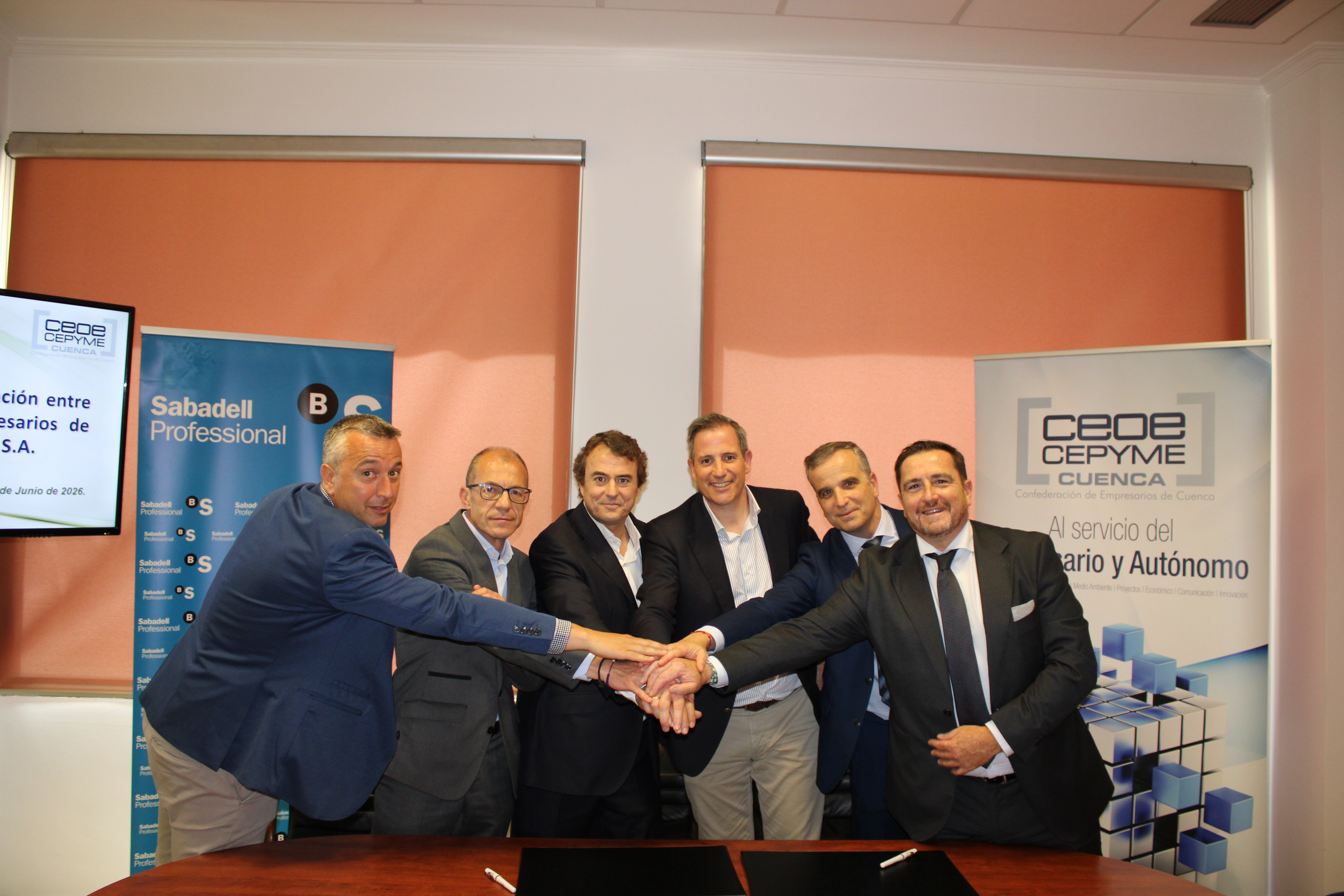 CEOE CEPYME Cuenca y Banco Sabadell refuerzan su alianza para facilitar financiación a empresas y autónomos CEOE CEPYME Cuenca y Banco Sabadell refuerzan su alianza para facilitar financiación a empresas y autónomos