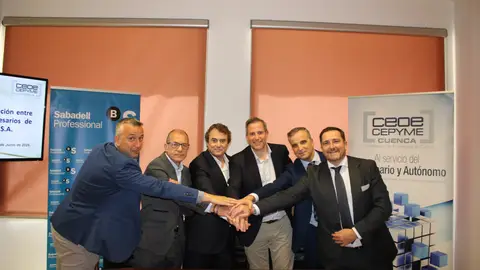 CEOE CEPYME Cuenca y Banco Sabadell refuerzan su alianza para facilitar financiación a empresas y autónomos CEOE CEPYME Cuenca y Banco Sabadell refuerzan su alianza para facilitar financiación a empresas y autónomos
