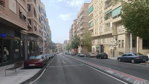 Calle en el barrio Porfirio Pascual de Elche. Calle en el barrio Porfirio Pascual de Elche.