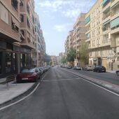 Calle en el barrio Porfirio Pascual de Elche.
