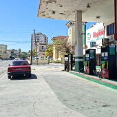Una calle en La Habana, Cuba. Imagen de archivo. 