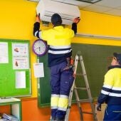 La Junta de Extremadura ha iniciado obras de climatización en 74 centros educativos y otros 130 se sumarán este año