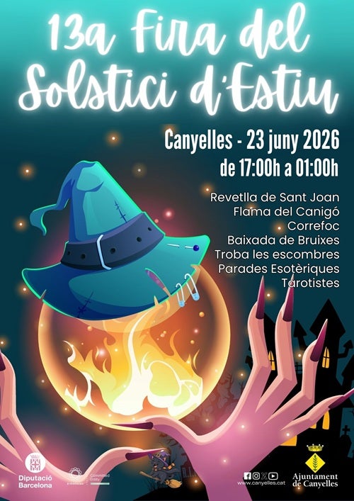 Canyelles celebra la revetlla de Sant Joan amb una nova edició de la Fira del Solstici d'Estiu i un ampli dispositiu de prevenció d'incendis Canyelles celebra la revetlla de Sant Joan amb una nova edició de la Fira del Solstici d'Estiu i un ampli dispositiu de prevenció d'incendis