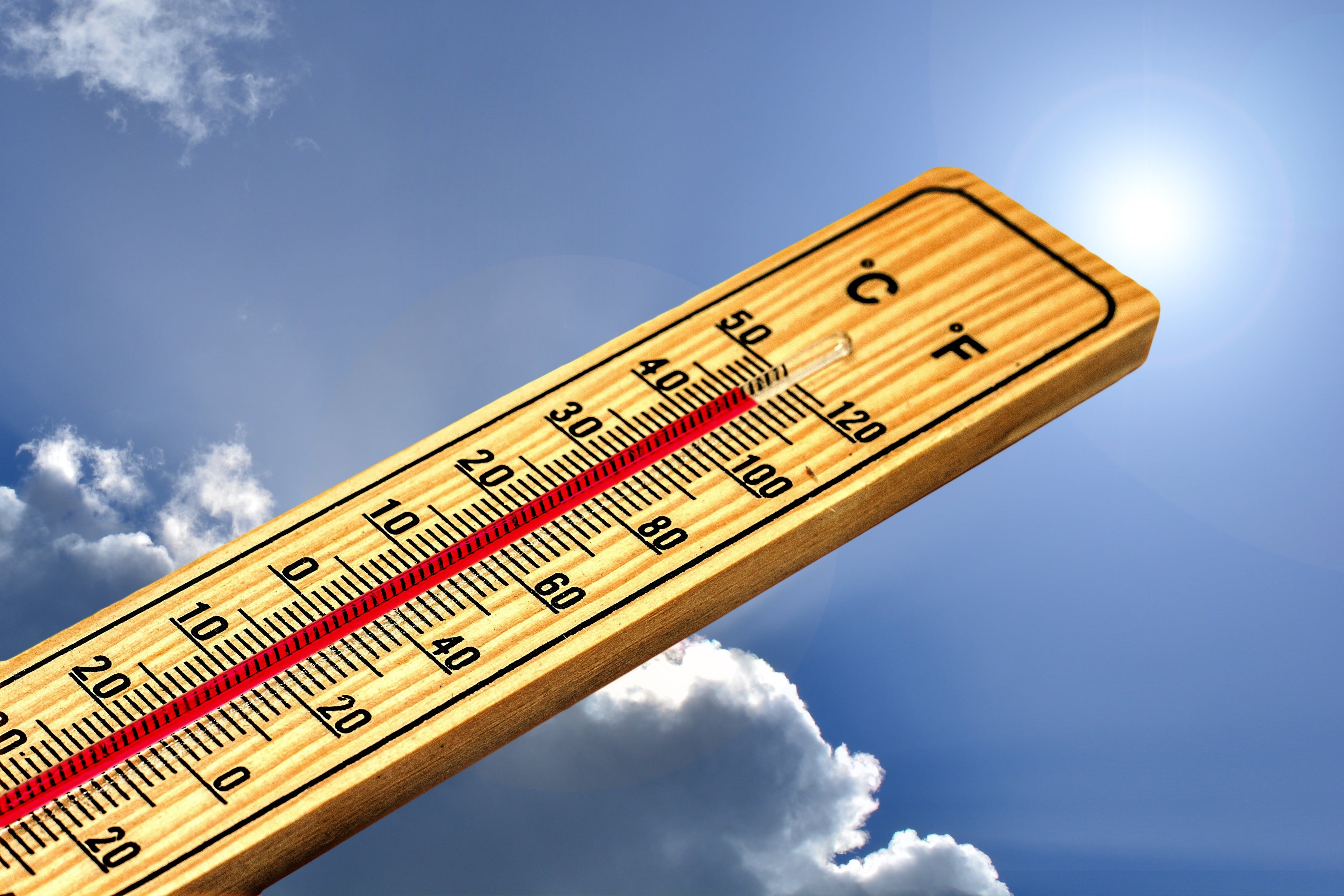Llega la primera ola de calor del verano a Aragón Llega la primera ola de calor del verano a Aragón