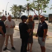 Benidorm intensificará la limpieza y mejorará las zonas ajardinadas de la avenida Moralet 