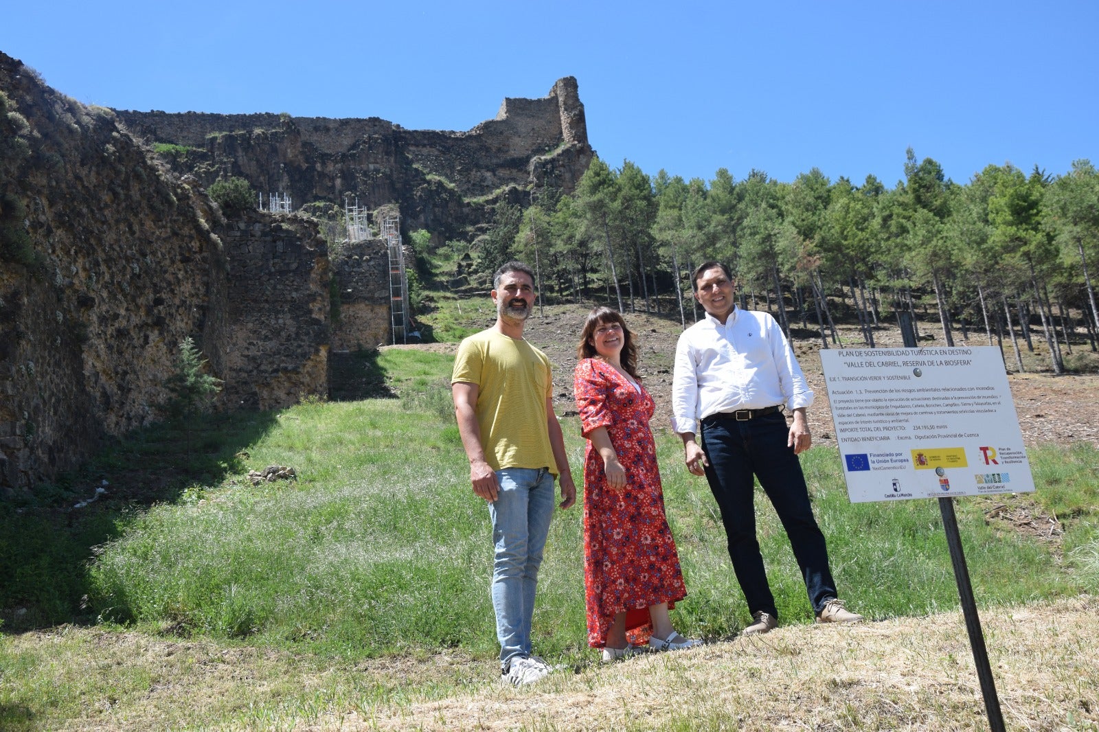Las obras de rehabilitación de la muralla de Cañete financiadas por la Diputación de Cuenca superan el 80% de ejecución Las obras de rehabilitación de la muralla de Cañete financiadas por la Diputación de Cuenca superan el 80% de ejecución