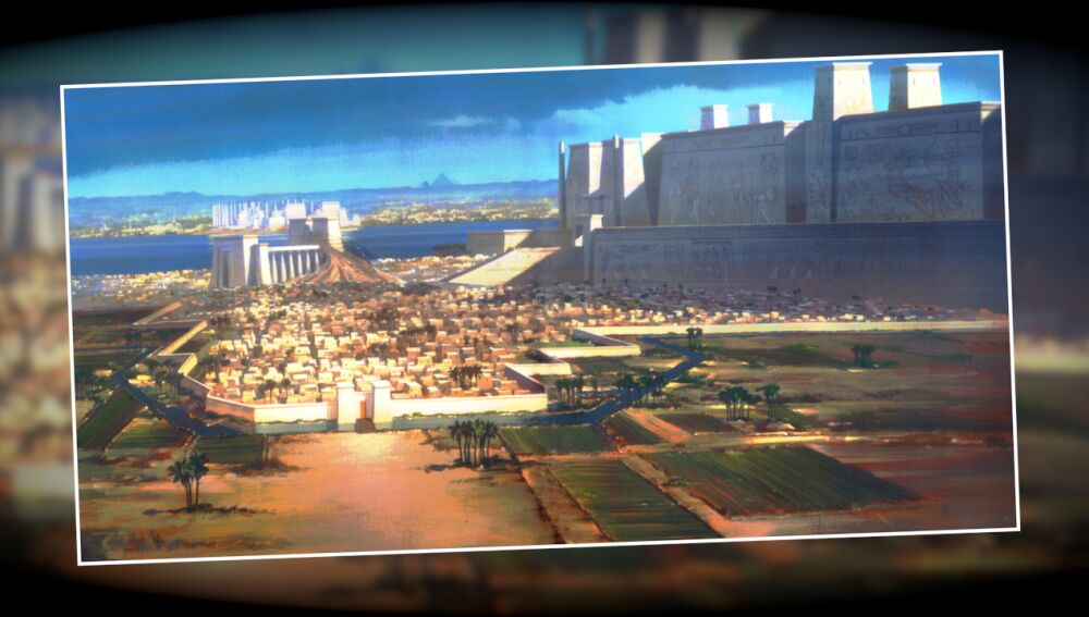 Una de les creativitats de Nathan Fowkes per a la pel·lícula 'El príncep d'Egipte' (DreamWorks Animation)