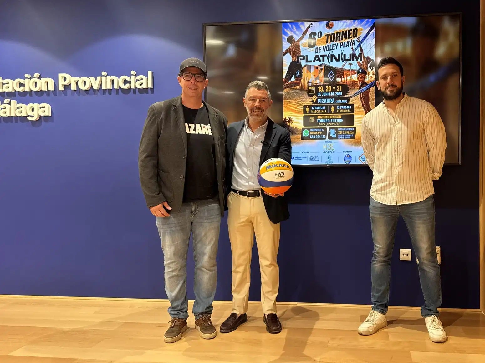 Pizarra acoge del 19 al 21 de junio la sexta edición del Torneo Platinium de Vóley Playa Pizarra acoge del 19 al 21 de junio la sexta edición del Torneo Platinium de Vóley Playa
