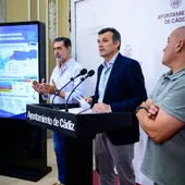 Bruno García, José Manuel Verdulla y José Carlos Teruel Bruno García, José Manuel Verdulla y José Carlos Teruel