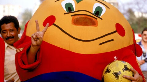 Naranjito en el Mundial 82