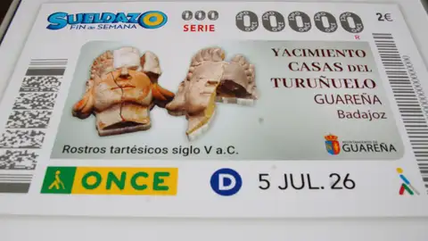Los rostros del Turuñuelo de Guareña protagonizarán el cupón de la ONCE del próximo 5 de julio Los rostros del Turuñuelo de Guareña protagonizarán el cupón de la ONCE del próximo 5 de julio