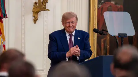 El presidente de los Estados Unidos, Donald Trump El presidente de los Estados Unidos, Donald Trump
