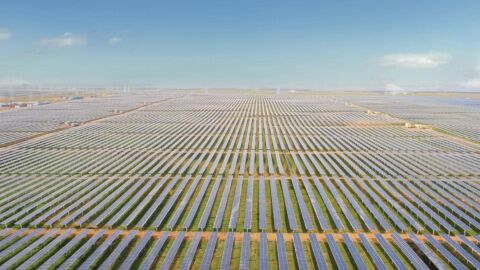 Parque solar gigante