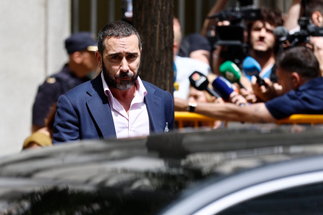 El comisionista Víctor de Aldama tras saber este lunes que el Tribunal Supremo El comisionista Víctor de Aldama tras saber este lunes que el Tribunal Supremo