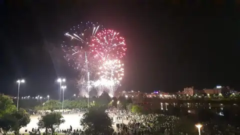 Cancelados los fuegos artificiales de la noche de San Juan en Badajoz por el índice de riesgo de incendios Cancelados los fuegos artificiales de la noche de San Juan en Badajoz por el índice de riesgo de incendios
