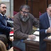 El empresario Víctor Aldama, el exasesor Koldo García y el exministro José Luis Ábalos (de izquierda a derecha de la imagen)/ Europa Press