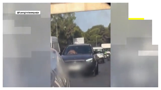 VÍDEO: Un hombre mantiene relaciones sexuales mientras conduce por una carretera en Marbella VÍDEO: Un hombre mantiene relaciones sexuales mientras conduce por una carretera en Marbella