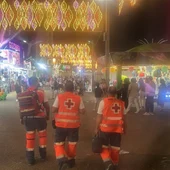 El dispositivo de Cruz Roja en la Feria de San Juan de Badajoz de este domingo se salda con cuatro asistencias leves El dispositivo de Cruz Roja en la Feria de San Juan de Badajoz de este domingo se salda con cuatro asistencias leves