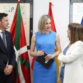 Nöel D'Anjou, María Ubarretxena y Amaia Barredo