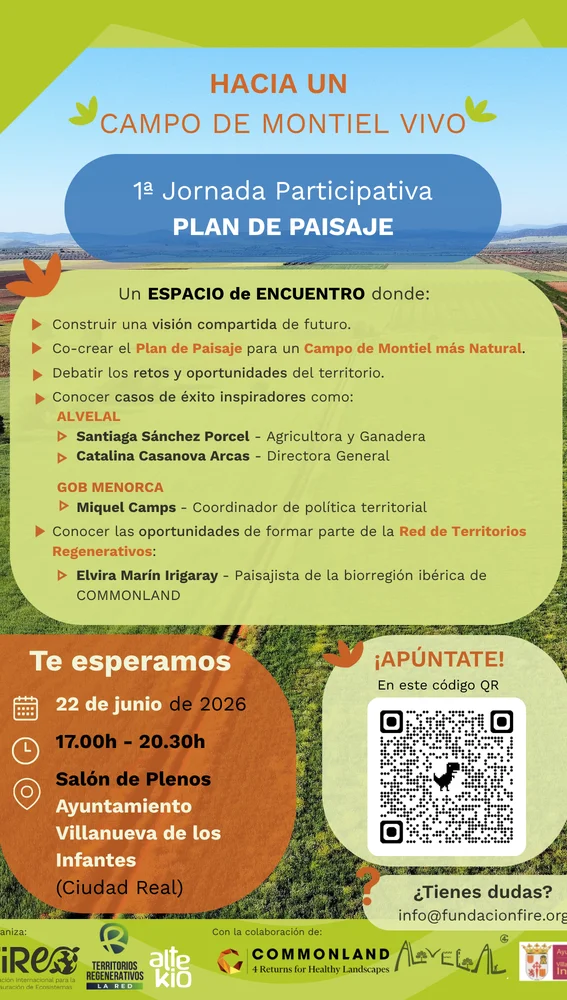 1ª Jornada Participativa Plan de Paisaje 1ª Jornada Participativa Plan de Paisaje