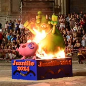Quema de Juanillos en Cádiz en 2024 Quema de Juanillos en Cádiz en 2024