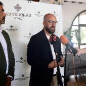Germán Beardo, en rueda de prensa