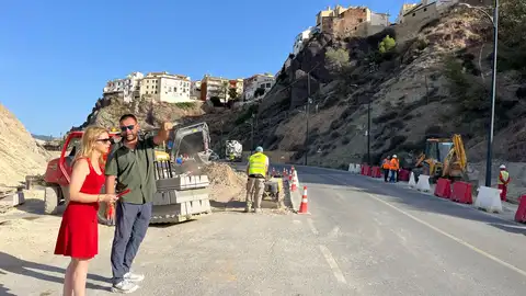 Recta final de las obras del Bulevar verde peatonal y ciclista de La Penya de Finestrat Recta final de las obras del Bulevar verde peatonal y ciclista de La Penya de Finestrat