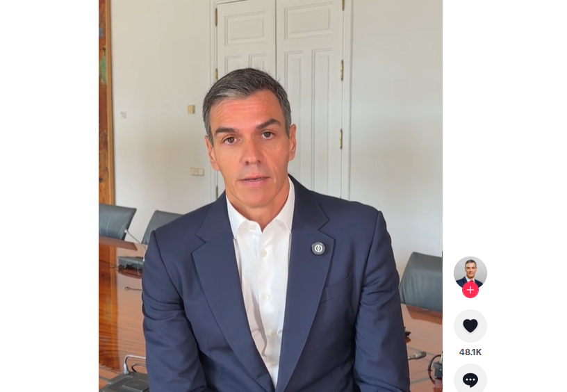 La recomendación de Pedro Sánchez a la población el día en el que se conoce la sentencia del caso mascarillas: "Bebe agua" La recomendación de Pedro Sánchez a la población el día en el que se conoce la sentencia del caso mascarillas: "Bebe agua"
