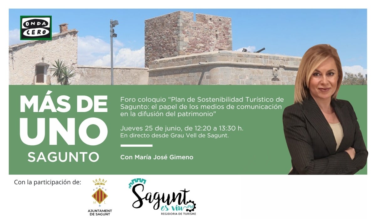 Onda Cero emite en directo este jueves desde el recién restaurado Fortín del Grau Vell de Sagunt Onda Cero emite en directo este jueves desde el recién restaurado Fortín del Grau Vell de Sagunt