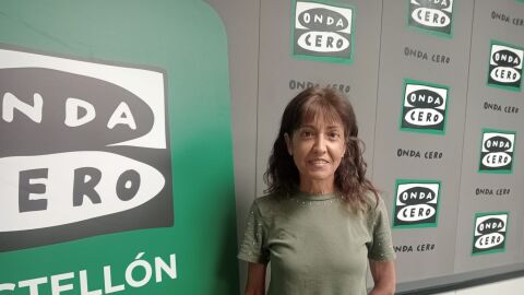 Eva Falomir, premio Onda Cero de la Salud en los estudios de Onda Cero Castell&oacute;n. 